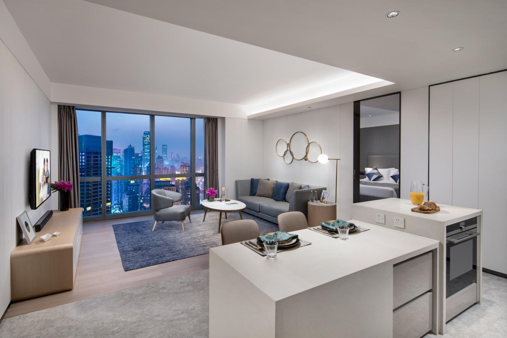 Ascott Raffles City Chongqing Eksteriør bilde