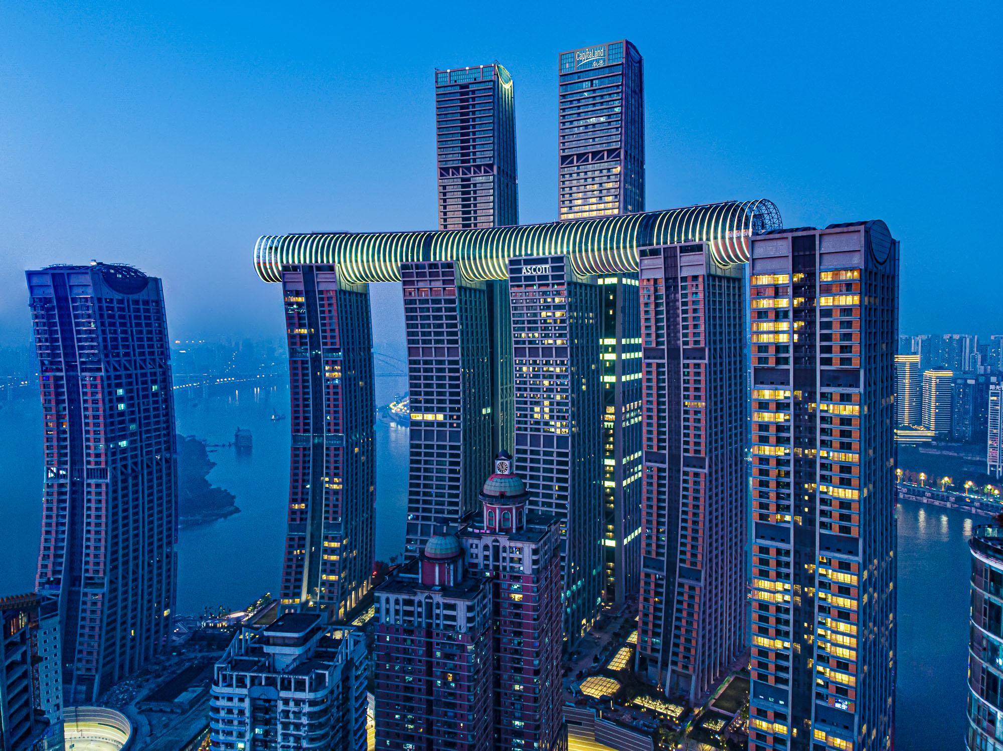 Ascott Raffles City Chongqing Eksteriør bilde