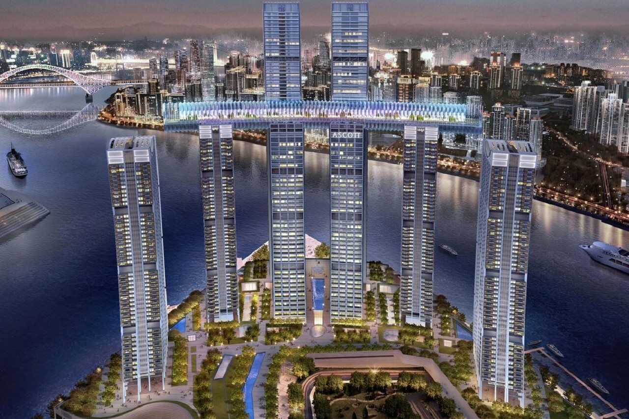 Ascott Raffles City Chongqing Eksteriør bilde
